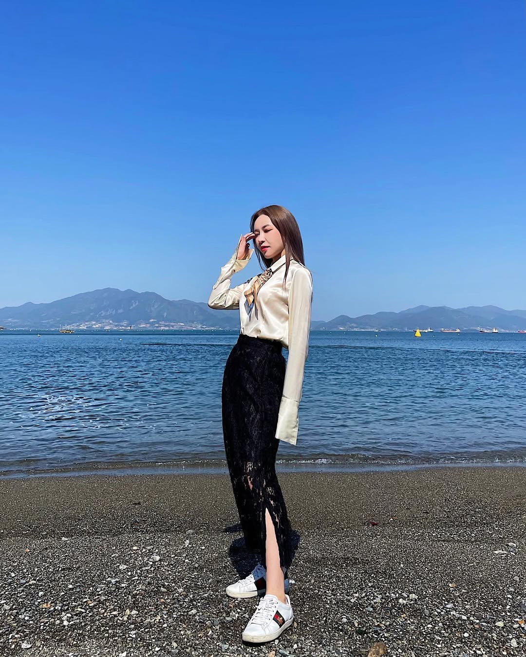 만성리검은모래해변(Manseongri Black Sand Beach)'s picture