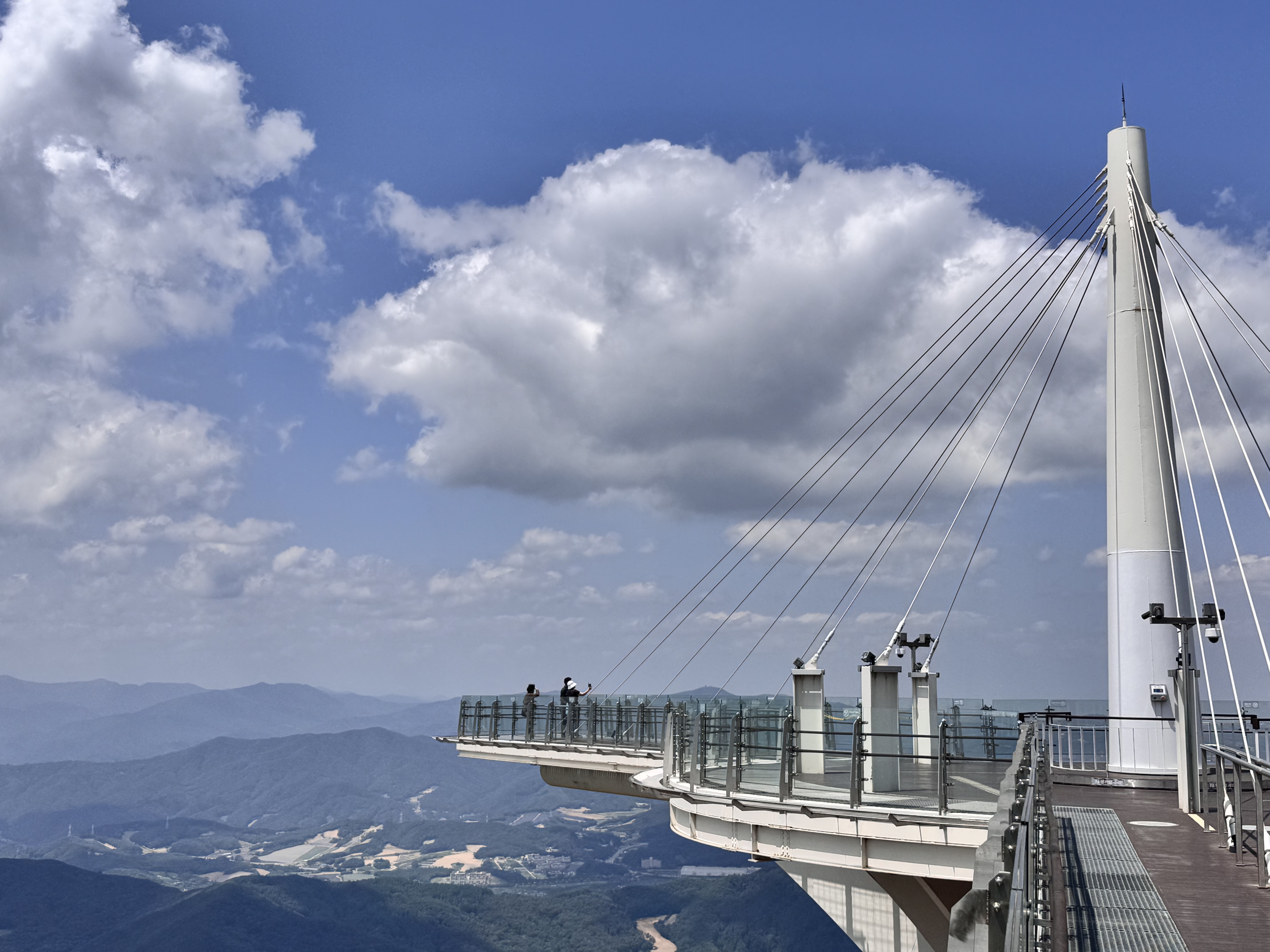 발왕산 기 스카이워크(Balwangsan Mountain Skywalk)